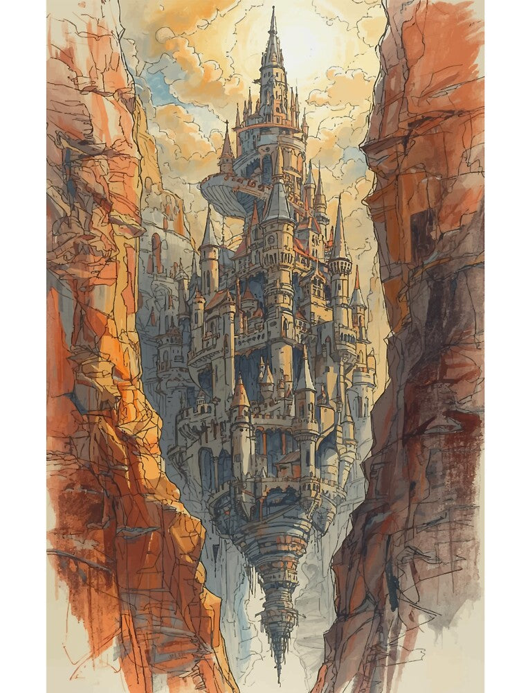Palentinia Castle by AbstractAnom