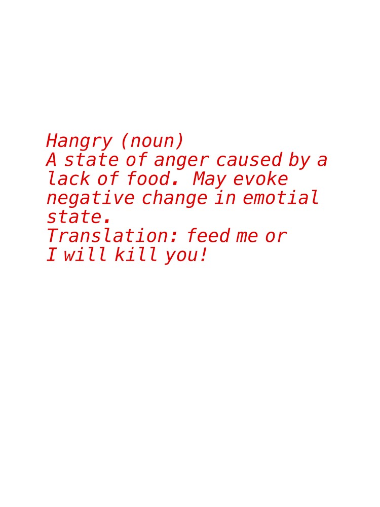 Hangry by Rocks and cows T-Shirts, Hoodie, Sweatshirt | BlankRebels.com (Image 3)