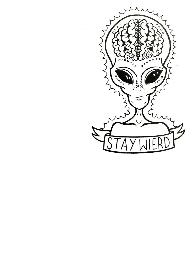 Stay weird by S-L-INK T-Shirts, Hoodie, Sweatshirt | BlankRebels.com (Image 3)