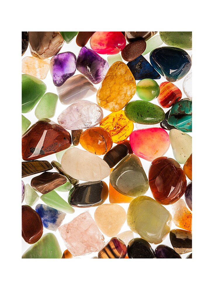 Crystal Quartz Stones Rock Tumbled by augustanaa T-Shirts, Hoodie, Sweatshirt | BlankRebels.com (Image 3)