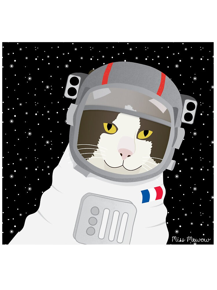 The First Cat Into Outer Space by skeierleber4327 T-Shirts, Hoodie, Sweatshirt | BlankRebels.com (Image 3)