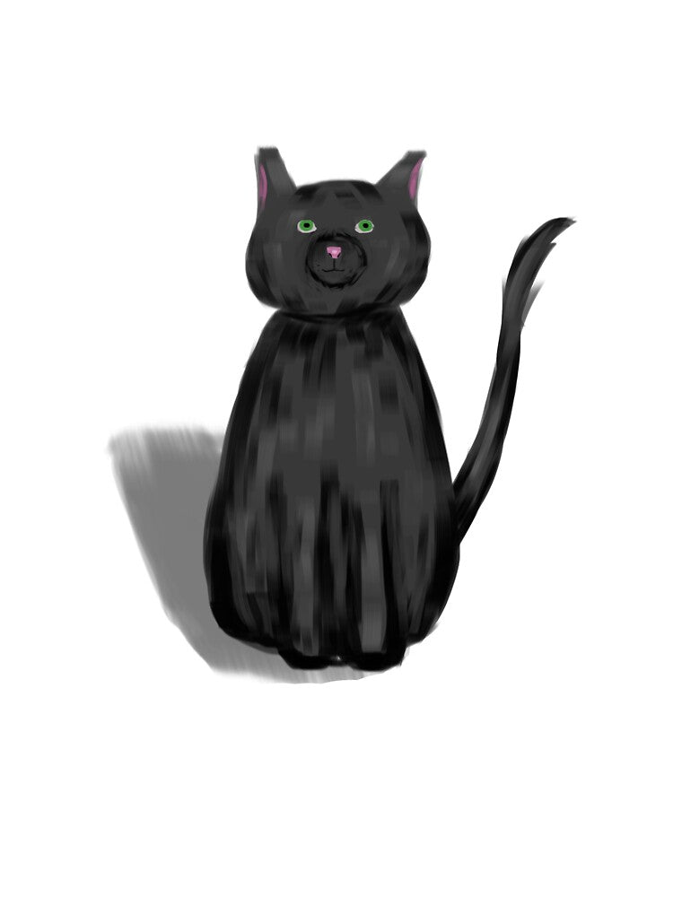 Black cat by ChloeNoa T-Shirts, Hoodie, Sweatshirt | BlankRebels.com (Image 3)