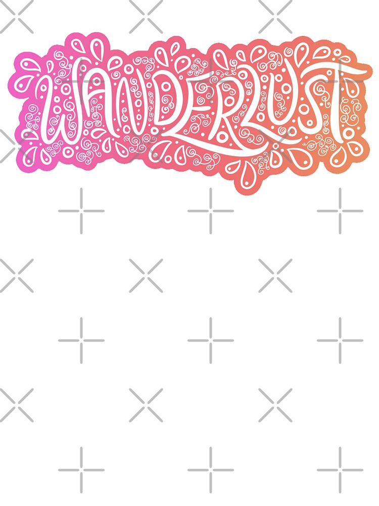 Wanderlust Sunset Outline by avacado-designs T-Shirts, Hoodie, Sweatshirt | BlankRebels.com (Image 3)