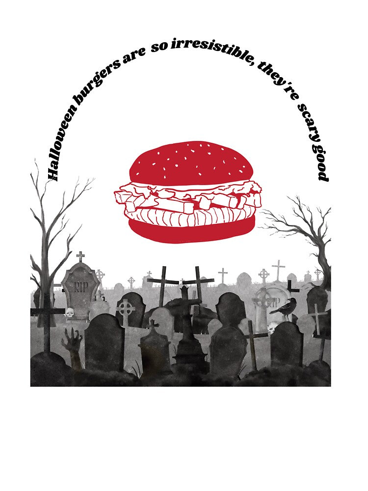 Halloween burger stickers by MaravDazzous T-Shirts, Hoodie, Sweatshirt | BlankRebels.com (Image 3)