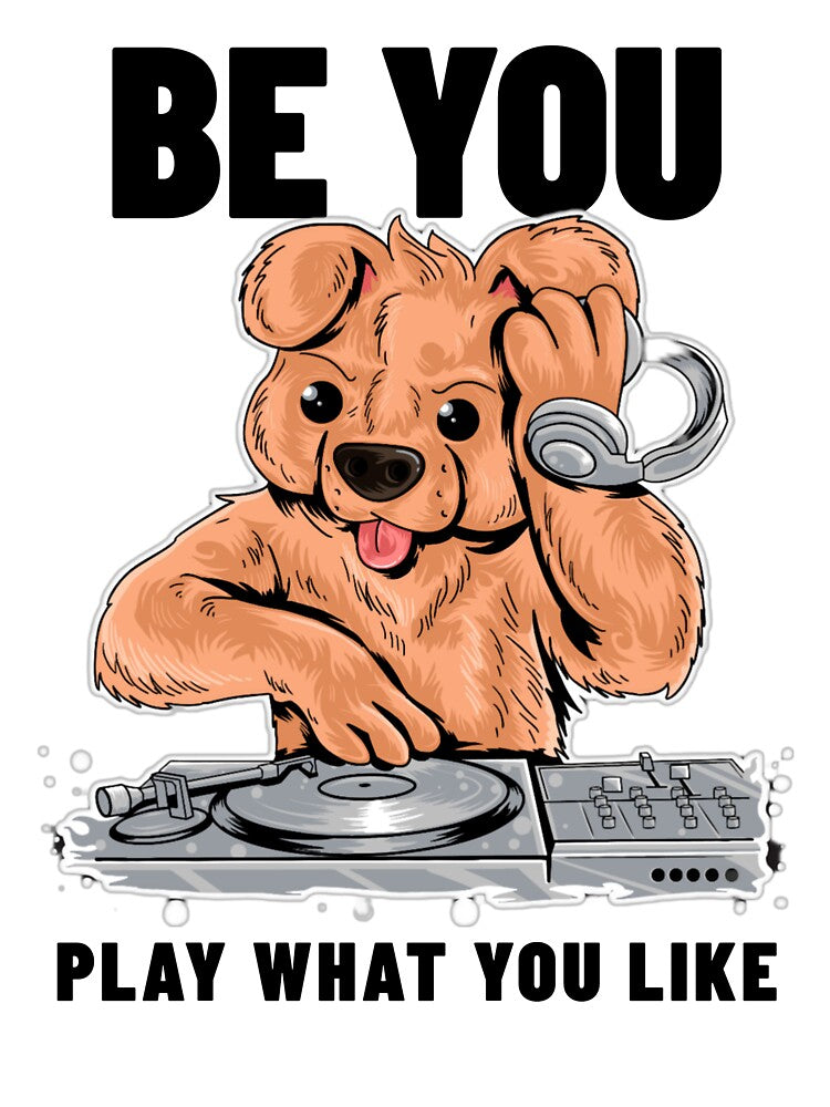 Be You Play What You Like (black) by Discothreadz T-Shirts, Hoodie, Sweatshirt | BlankRebels.com (Image 3)