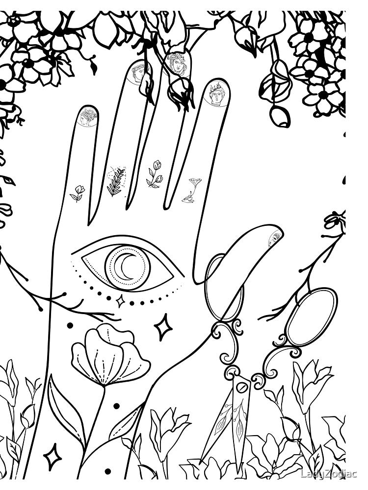 Third Eye Open To Nature Magic by LadyZodiac T-Shirts, Hoodie, Sweatshirt | BlankRebels.com (Image 3)