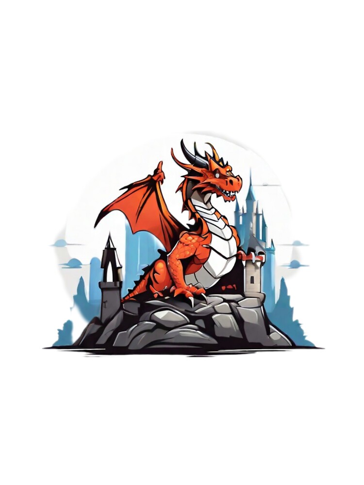 Cute Dragon T-Shirt - Adorable Dragon Graphic Tee by HiveMechs Hoodie, Sweatshirt | BlankRebels.com (Image 3)
