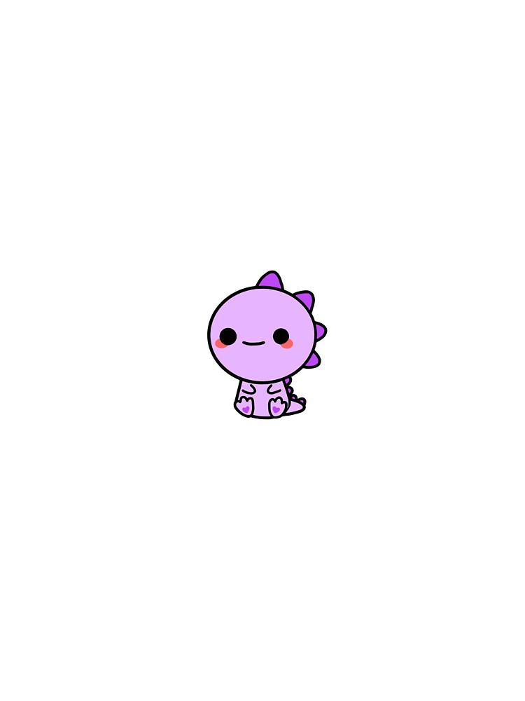 cute purple dinosaur by Meri Kessler T-Shirts, Hoodie, Sweatshirt | BlankRebels.com (Image 3)