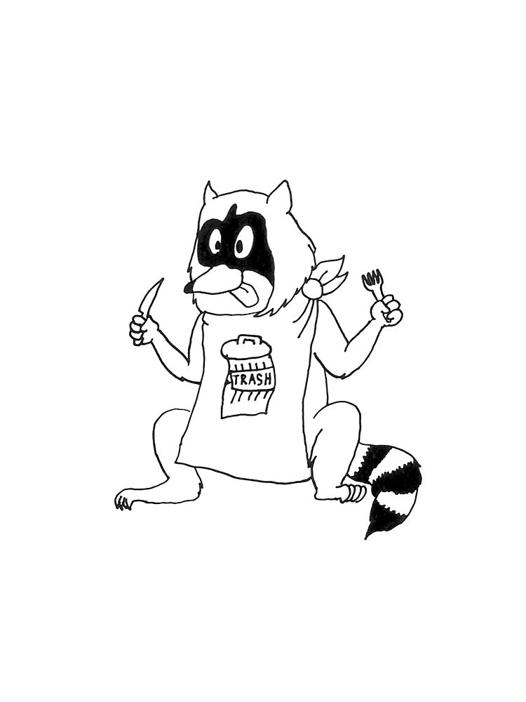 Raccoon Gourmet by brendannewton T-Shirts, Hoodie, Sweatshirt | BlankRebels.com (Image 3)