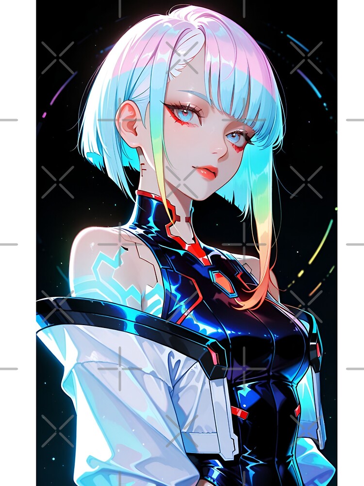 Lucy Cyberpunk Edgerunners Neon Dream | Lucyna Kushinada Anime Fan Art by Dyan4