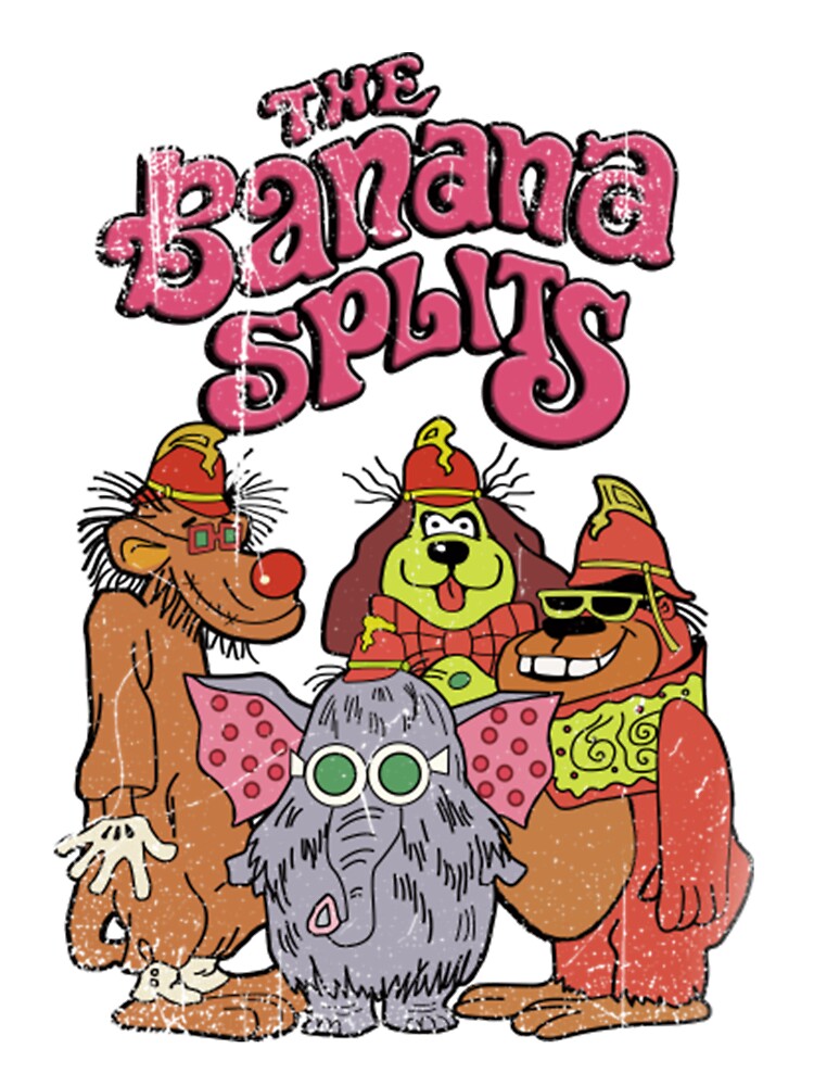 Distressed Vintage Style Banana Splits by HeberJones T-Shirts, Hoodie, Sweatshirt | BlankRebels.com (Image 3)