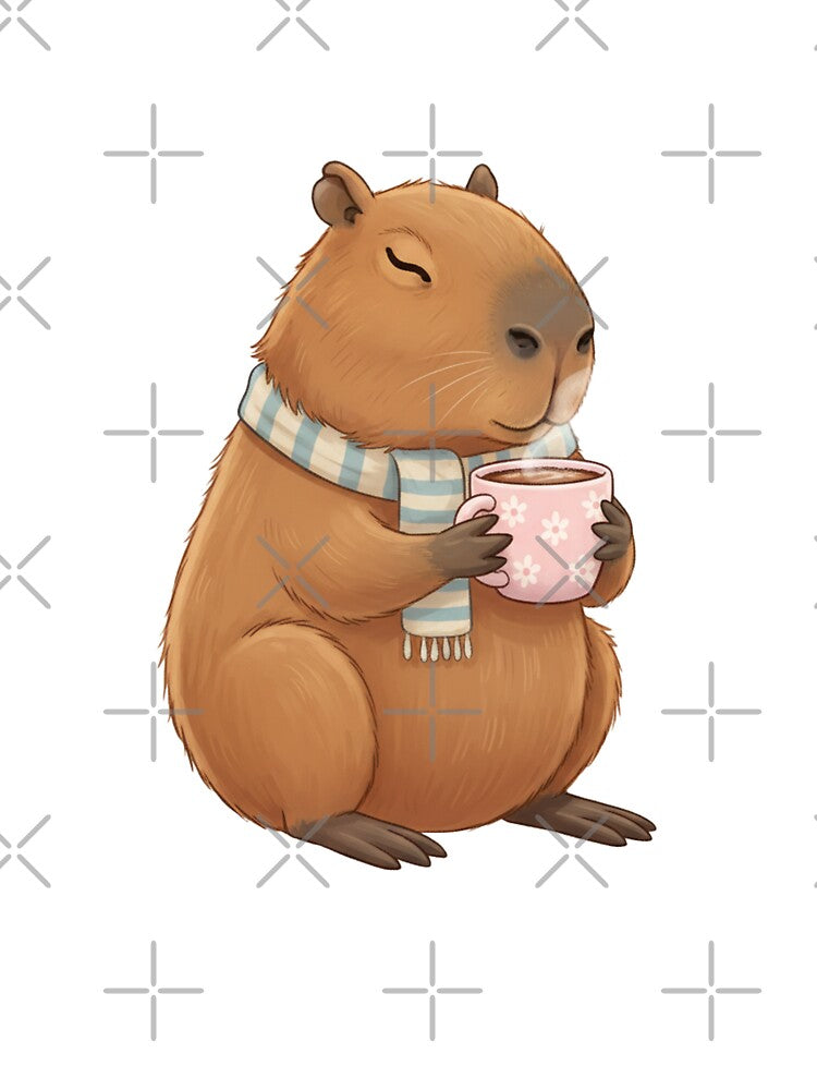 Capybara by Carolina Carvajal T-Shirts, Hoodie, Sweatshirt | BlankRebels.com (Image 3)