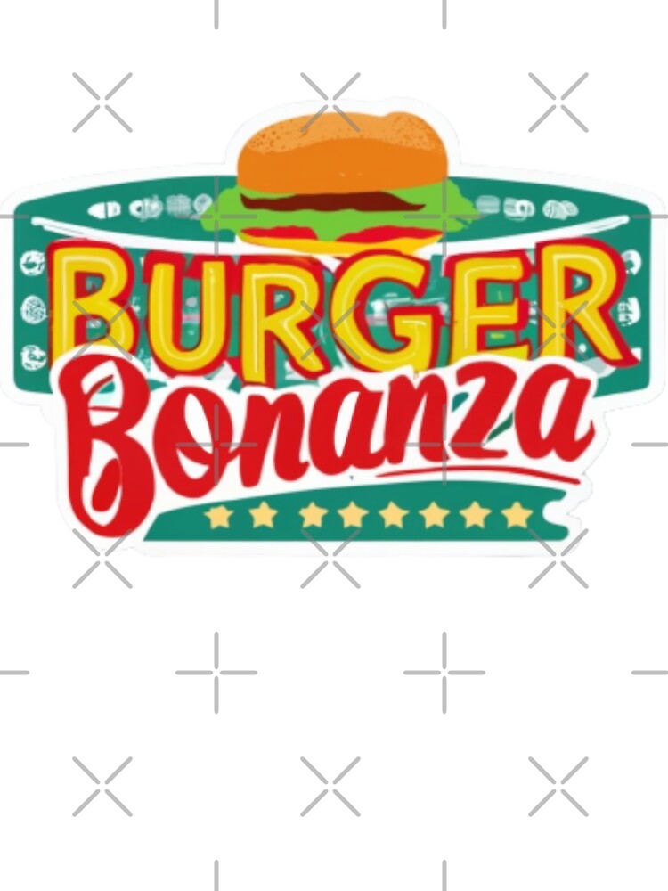 BURGER BONANZA HAMBURGER FAST FOOD by KENYA  HOGAN T-Shirts, Hoodie, Sweatshirt | BlankRebels.com (Image 3)
