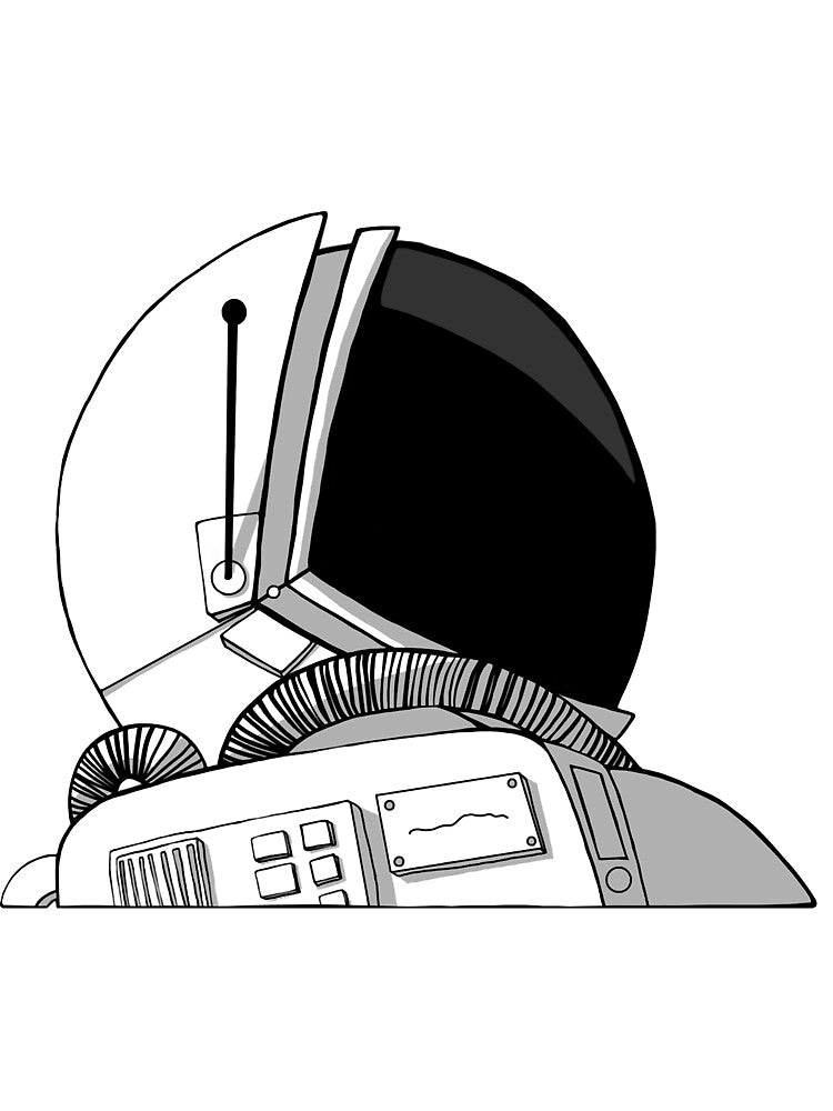 Astronaut Drawings by monica1059 T-Shirts, Hoodie, Sweatshirt | BlankRebels.com (Image 3)