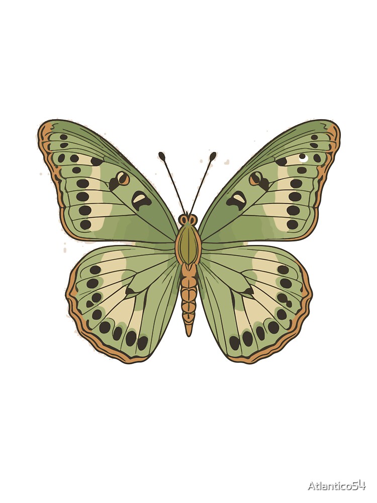 dark green fritillary butterfly by Atlantico54 T-Shirts, Hoodie, Sweatshirt | BlankRebels.com (Image 3)