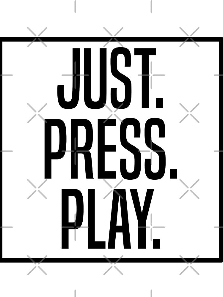 Just Press Play Workout by twosweetpeas T-Shirts, Hoodie, Sweatshirt | BlankRebels.com (Image 3)
