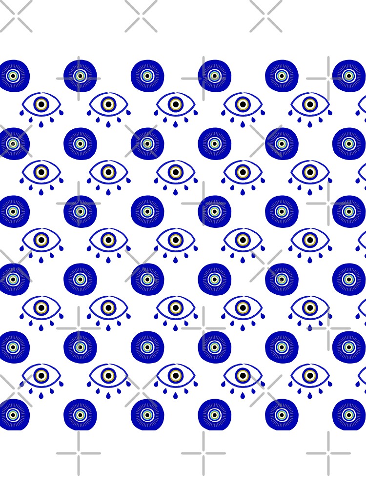 eyes memphis evil magic eye talismans seamless pattern by Svlgsm T-Shirts, Hoodie, Sweatshirt | BlankRebels.com (Image 3)