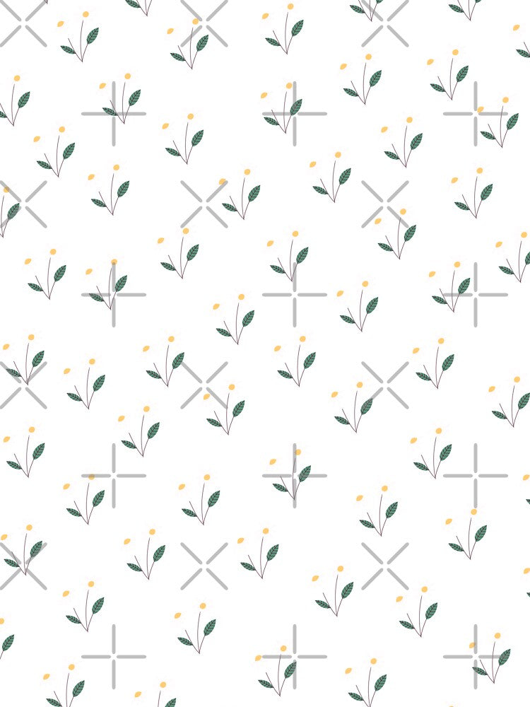 White Daisy Flowers Illustration Pattern. by PlantKind T-Shirts, Hoodie, Sweatshirt | BlankRebels.com (Image 3)