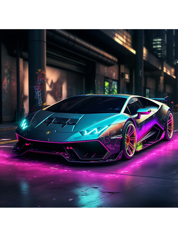 Cyberpunk Huracan 4 by MarettariLey T-Shirts, Hoodie, Sweatshirt | BlankRebels.com (Image 3)