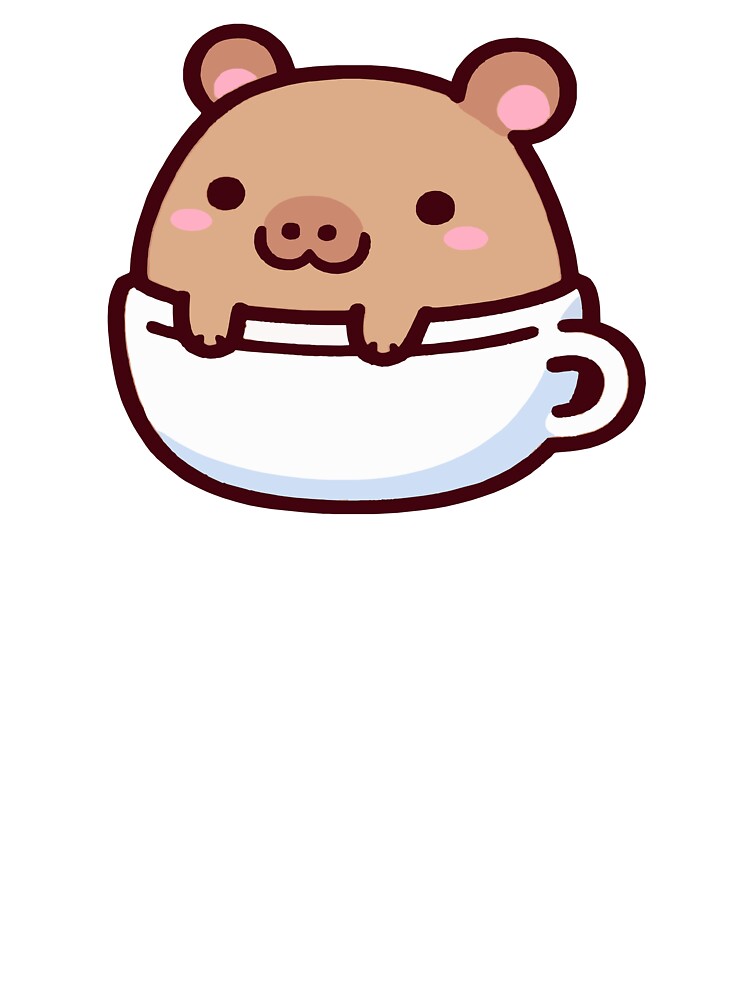 Cup Capybara Capybara Kawaii Chibi Cup T-Shirts, Hoodie, Sweatshirt