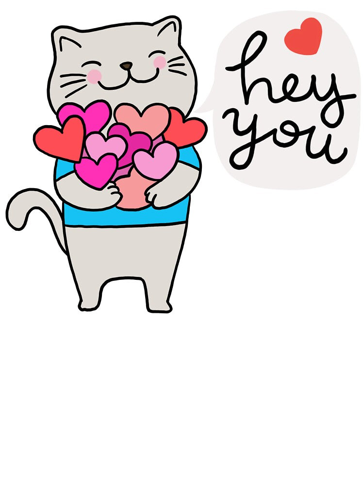 Lovely Cat Brings You Lots of Love by IdinDesignShop T-Shirts, Hoodie, Sweatshirt | BlankRebels.com (Image 3)