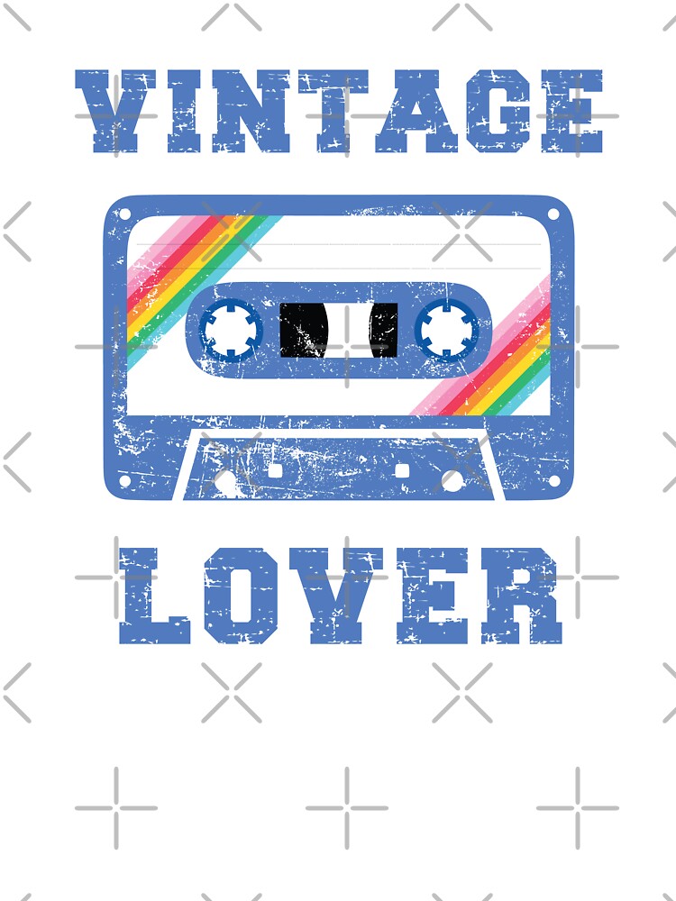 Vintage Cassette Tape Lover by Blok45 T-Shirts, Hoodie, Sweatshirt | BlankRebels.com (Image 3)