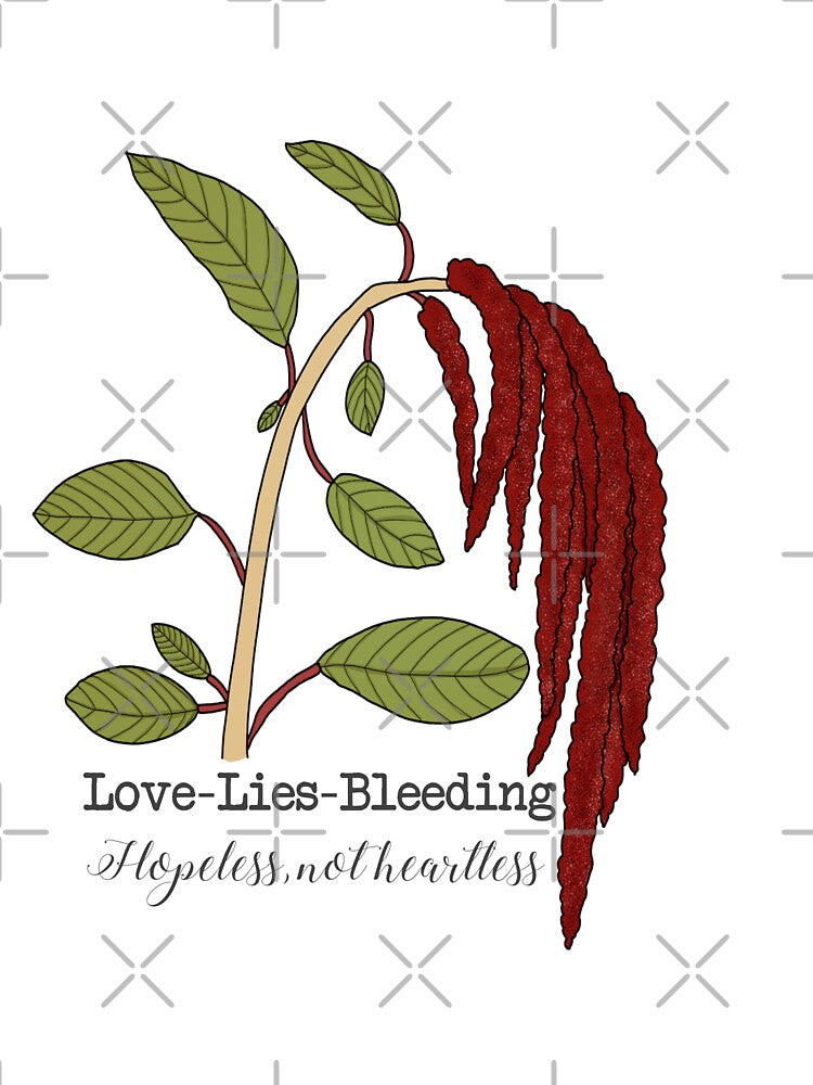 Love Lies bleeding (hopeless, not heartless) by Becky-Marie T-Shirts, Hoodie, Sweatshirt | BlankRebels.com (Image 3)