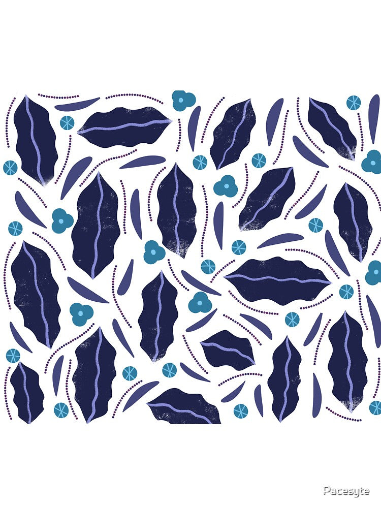 Blue botanical mood by Pacesyte T-Shirts, Hoodie, Sweatshirt | BlankRebels.com (Image 3)