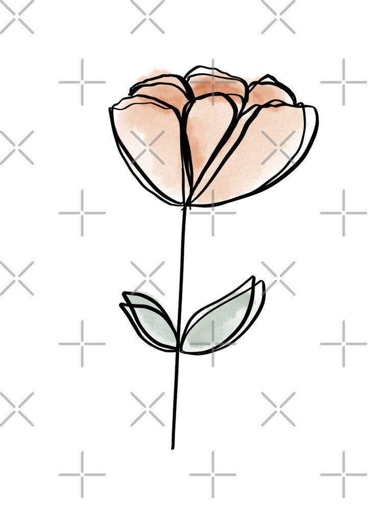 Watercolor flower by AinsleysArtwork T-Shirts, Hoodie, Sweatshirt | BlankRebels.com (Image 3)