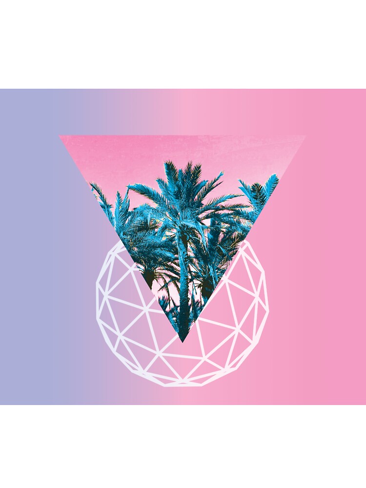 Vaporwave Palm Trees by bohoDecor T-Shirts, Hoodie, Sweatshirt | BlankRebels.com (Image 3)