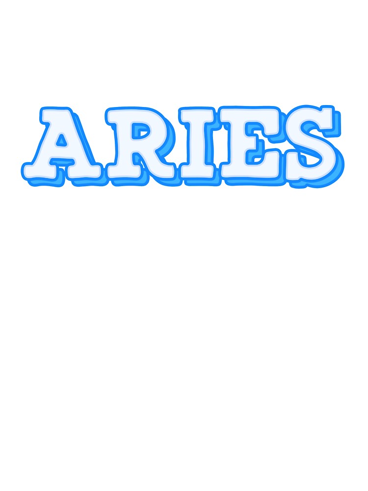 Aries Blue Zodiac Sign Astrology Teen by thefrshmachine T-Shirts, Hoodie, Sweatshirt | BlankRebels.com (Image 3)