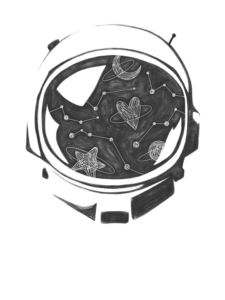 Astronaut Helmet by Kiap T-Shirts, Hoodie, Sweatshirt | BlankRebels.com (Image 3)