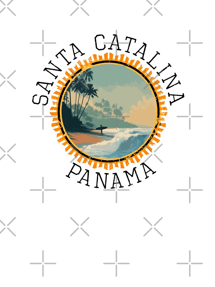 Santa Catalina - Panama (with Black Lettering) by VelvetRoom T-Shirts, Hoodie, Sweatshirt | BlankRebels.com (Image 3)