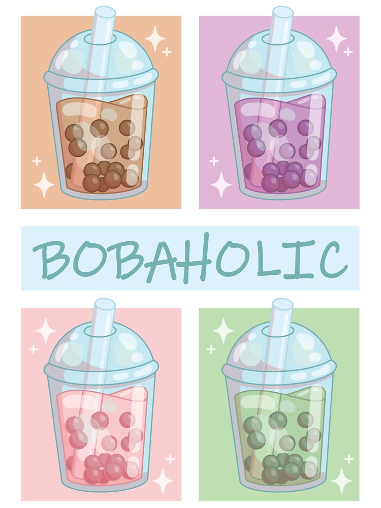 Bobaholic, for Boba Lovers by LuYukari T-Shirts, Hoodie, Sweatshirt | BlankRebels.com (Image 3)
