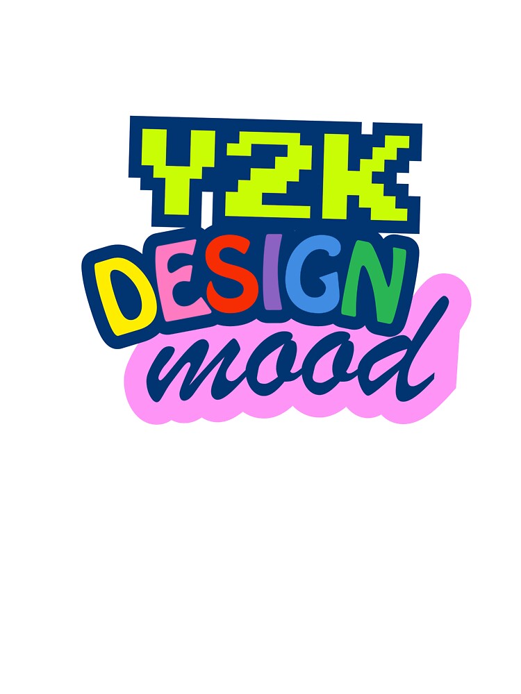 Y2K Aesthetic Mood – Retro Cybercore Chrome Dream Design by KrumaiFC T-Shirts, Hoodie, Sweatshirt | BlankRebels.com (Image 3)