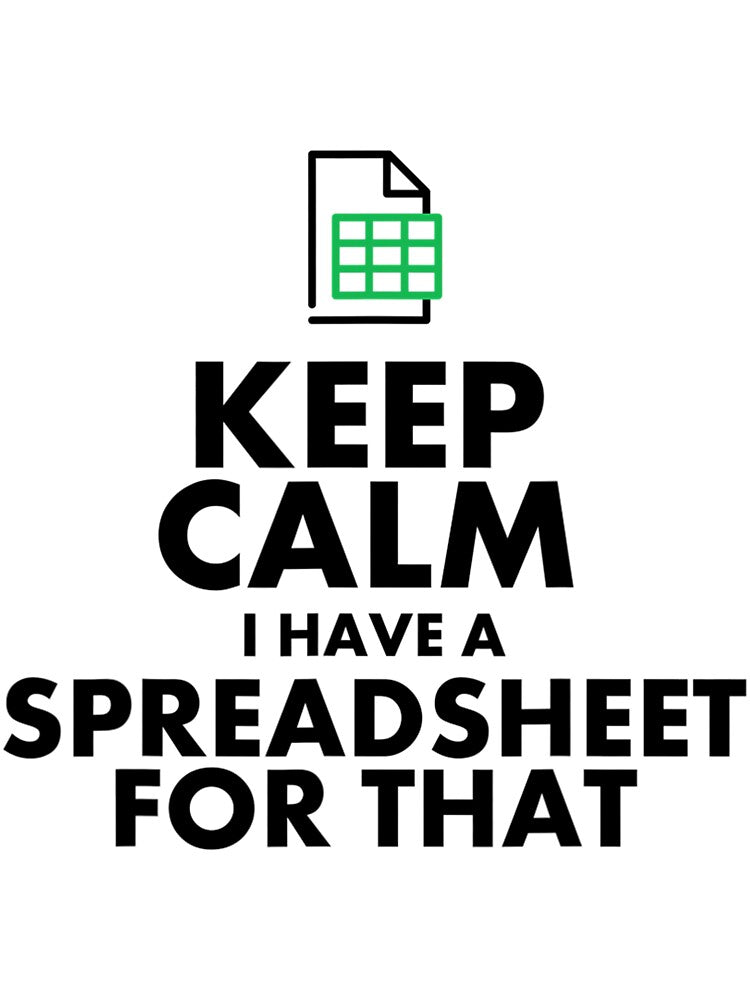 Funny Excel Spreadsheets Lover Gift  Accountant Men Women by enragedchild257 T-Shirts, Hoodie, Sweatshirt (Image 3)