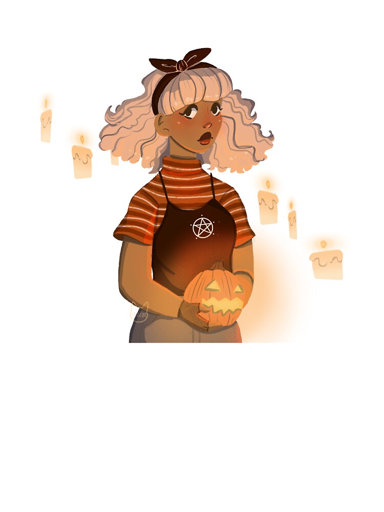 glowing pumpkin by PhoebeCat13 T-Shirts, Hoodie, Sweatshirt | BlankRebels.com (Image 3)