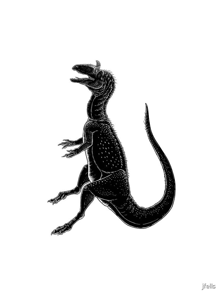 Cryolophosaurus by jfells T-Shirts, Hoodie, Sweatshirt | BlankRebels.com (Image 3)