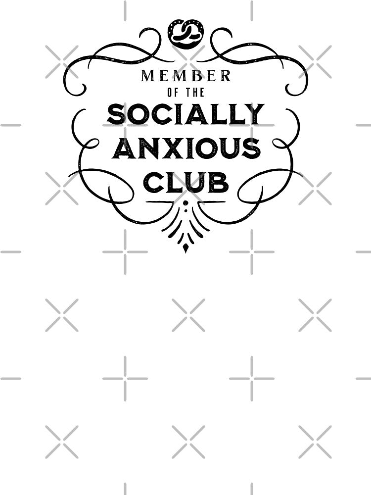 Member of the Socially Anxious Club 2 by VicEllisArt T-Shirts, Hoodie, Sweatshirt | BlankRebels.com (Image 3)