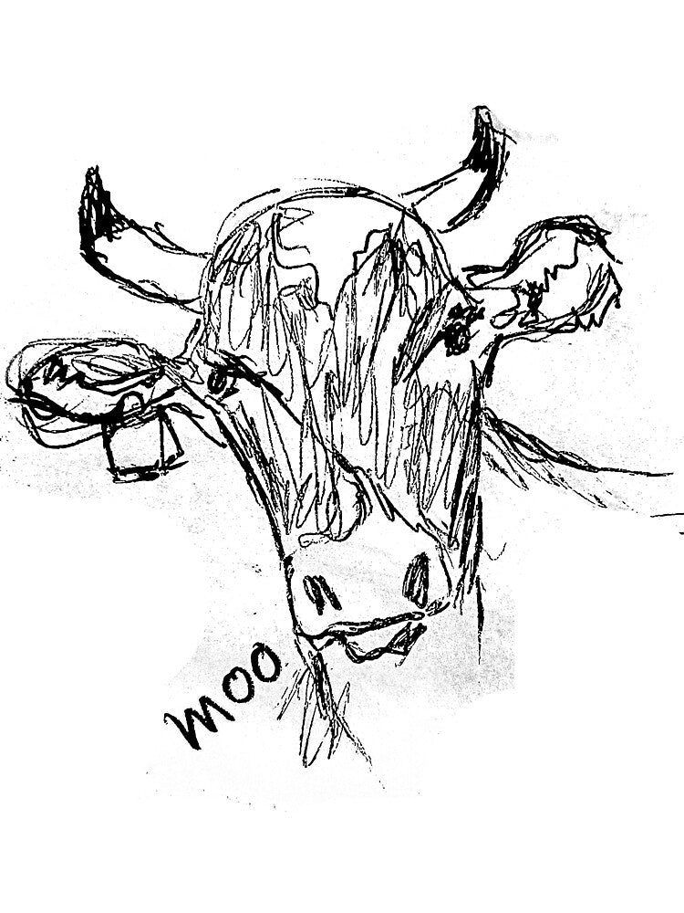 cow moo by B3arly T-Shirts, Hoodie, Sweatshirt | BlankRebels.com (Image 3)