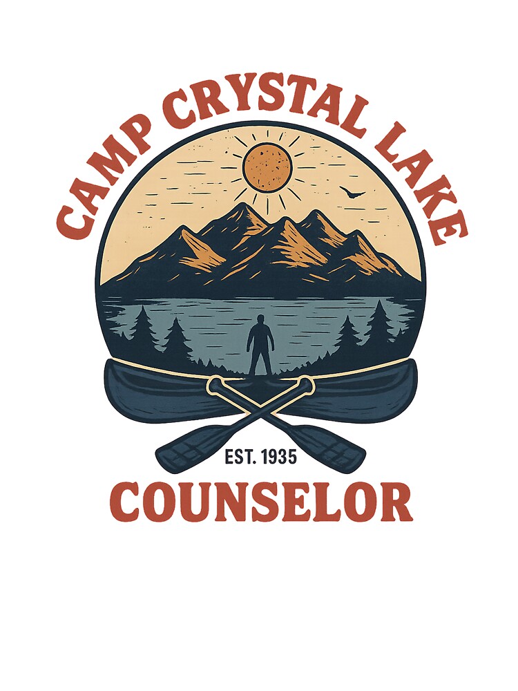 Camp Crystal Lake Vintage Summer Camp Horror Adventure T-Shirts, Hoodie, Sweatshirt