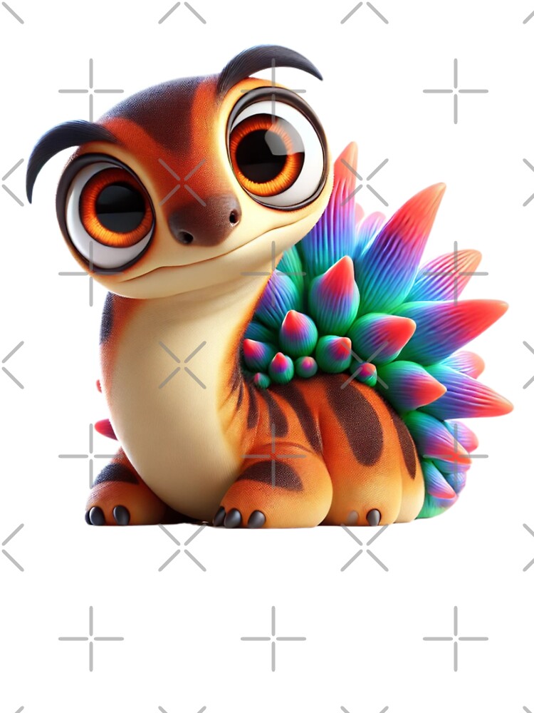 Adorable Wiwaxia Dinosaur by Sillytoe T-Shirts, Hoodie, Sweatshirt | BlankRebels.com (Image 3)