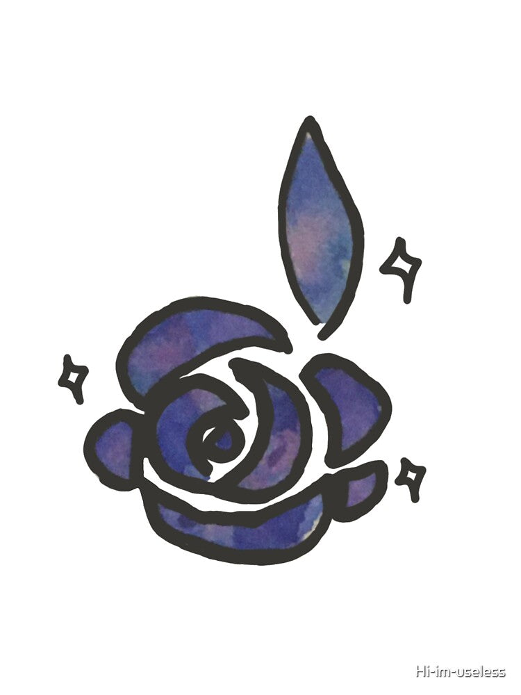 Galaxy colored rose with sparkles by Hi-im-useless T-Shirts, Hoodie, Sweatshirt | BlankRebels.com (Image 3)