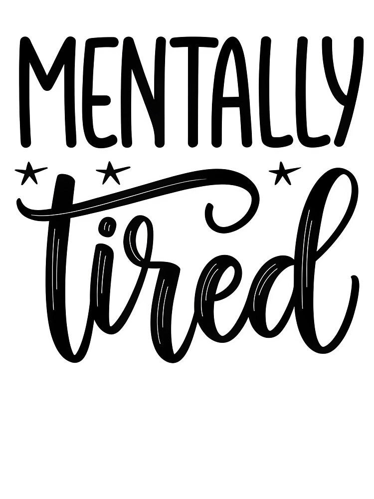 Mentally tired by trendspatterns T-Shirts, Hoodie, Sweatshirt | BlankRebels.com (Image 3)