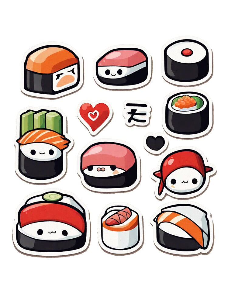 cute sushi pack by Recota T-Shirts, Hoodie, Sweatshirt | BlankRebels.com (Image 3)
