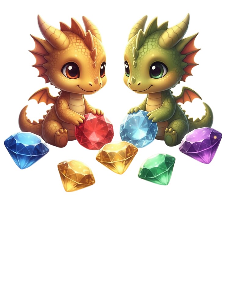Dragon playing diamonds by PP&RAINBOW SHOP T-Shirts, Hoodie, Sweatshirt | BlankRebels.com (Image 3)