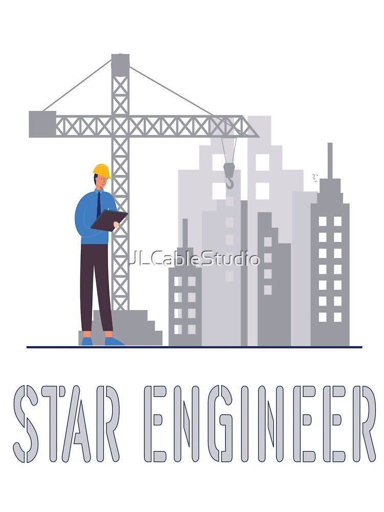 Star Engineer by JLCableStudio T-Shirts, Hoodie, Sweatshirt | BlankRebels.com (Image 3)