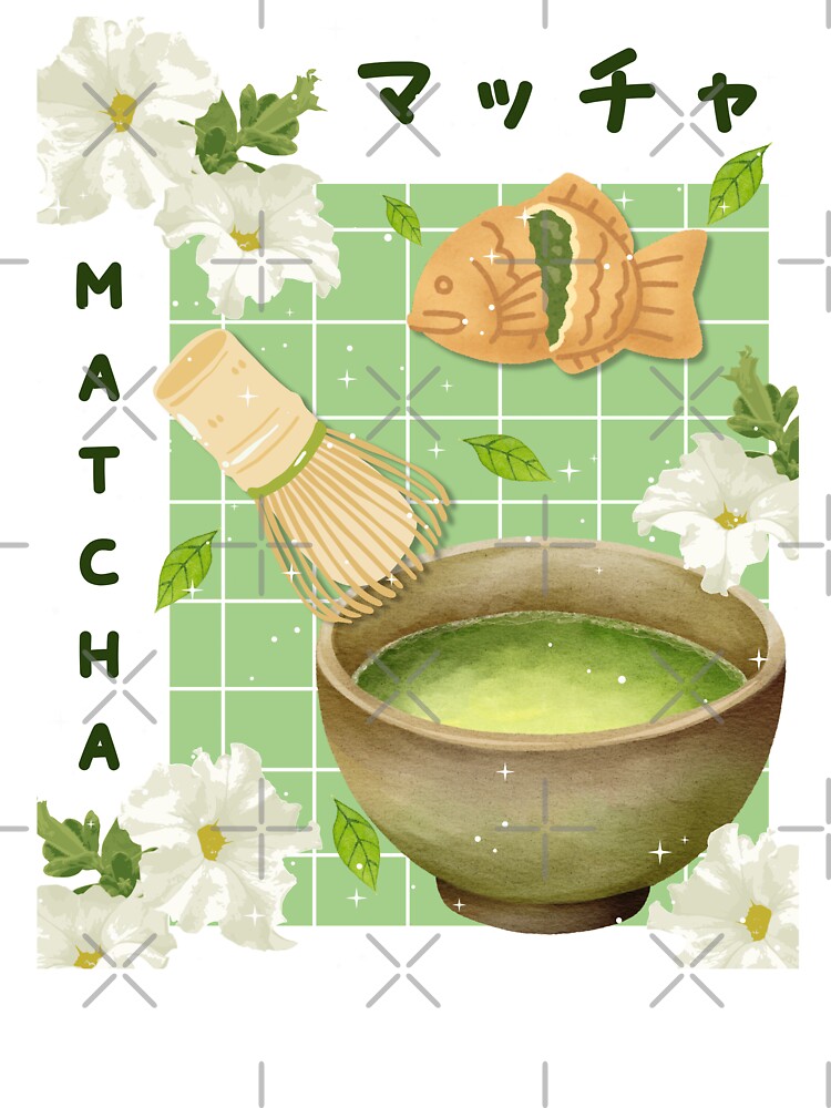 Kawaii Matcha Japanese Tea by starbunnykawaii