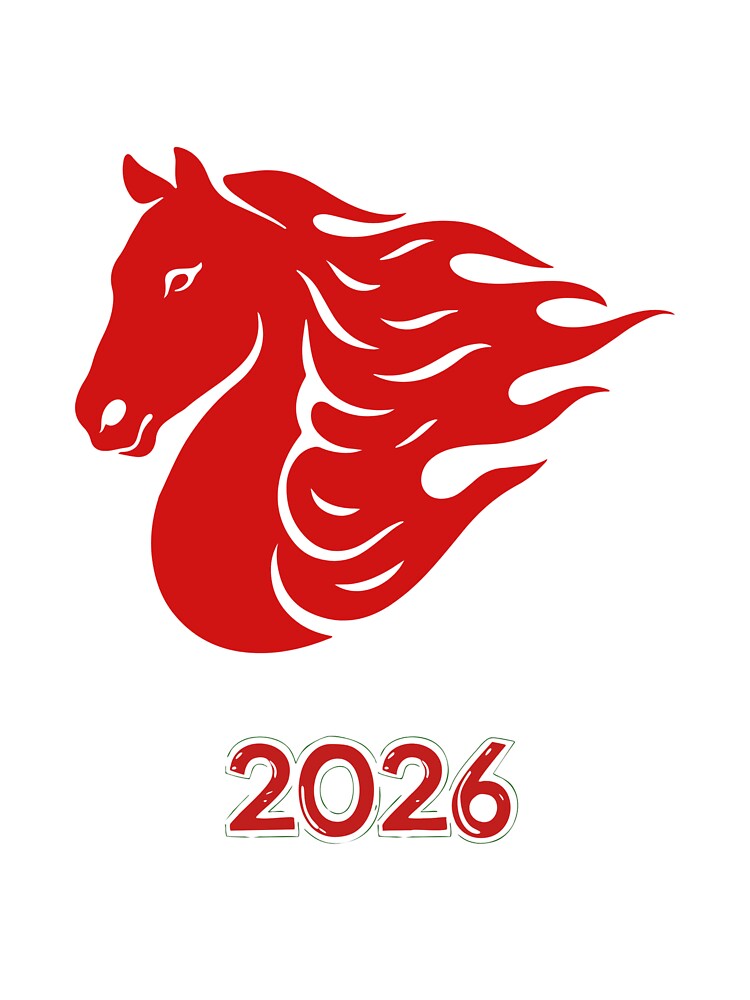 Year 2026 Fire Horse | Powerful Flame Horse Art by Julison2015 T-Shirts, Hoodie, Sweatshirt | BlankRebels.com (Image 3)