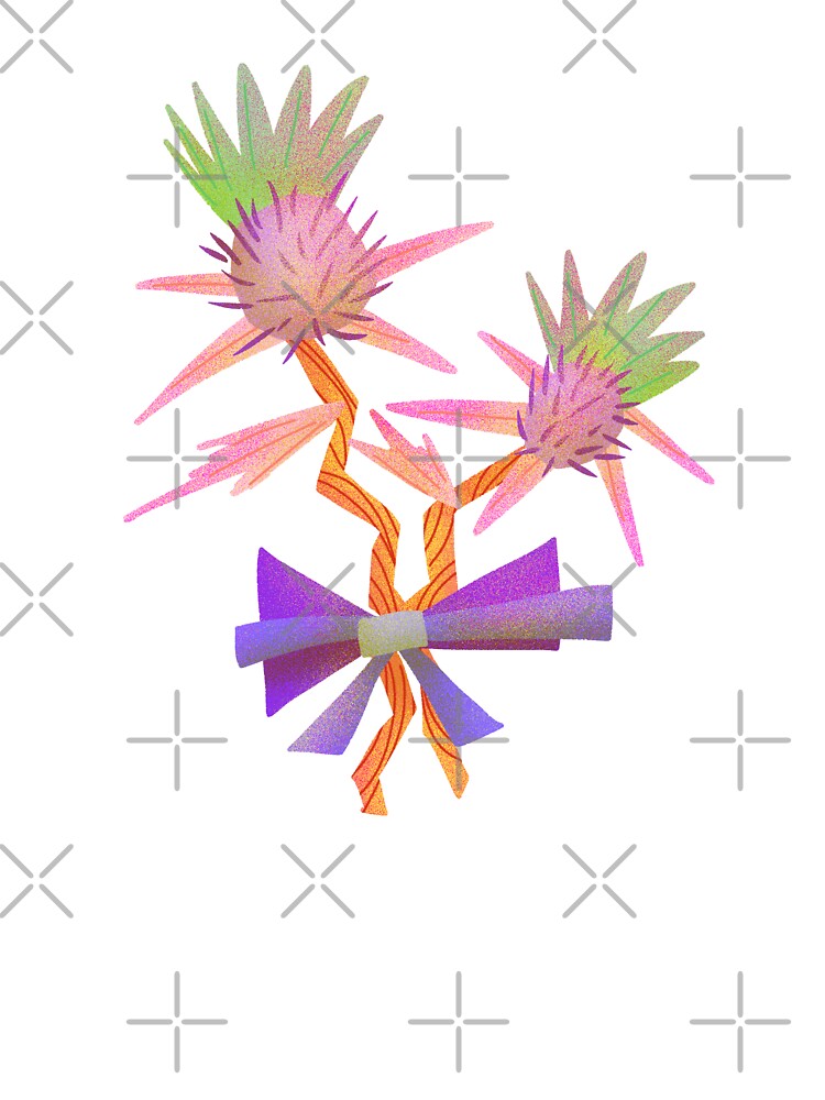 Thistle Botanical Character by diaricesalt T-Shirts, Hoodie, Sweatshirt | BlankRebels.com (Image 3)